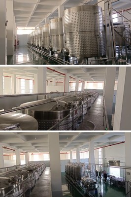 干紅葡萄酒釀造所需要的設備 中型葡萄酒發(fā)酵灌裝設備